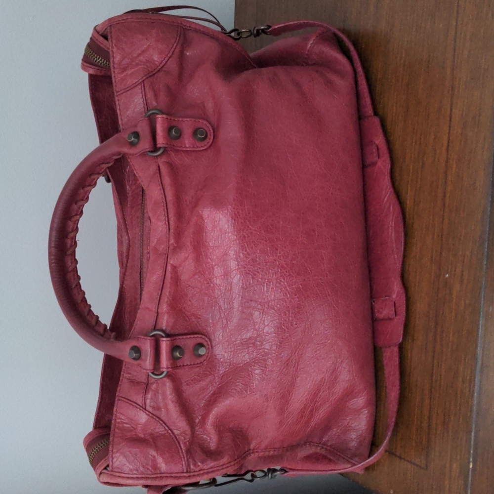 Balenciaga Agneau Classic City Moto Bag - Picture 3 of 10
